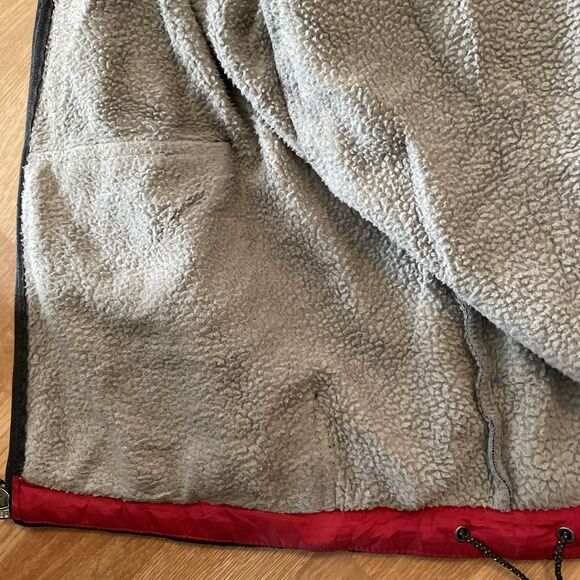 New Balance Softshell Sherpa Lined Hooded Jacket Black Full Zip Size Medium - Picture 11 of 13